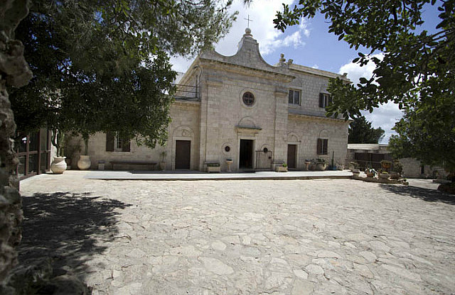 Muhraka Monastery atop Mt. Carmel