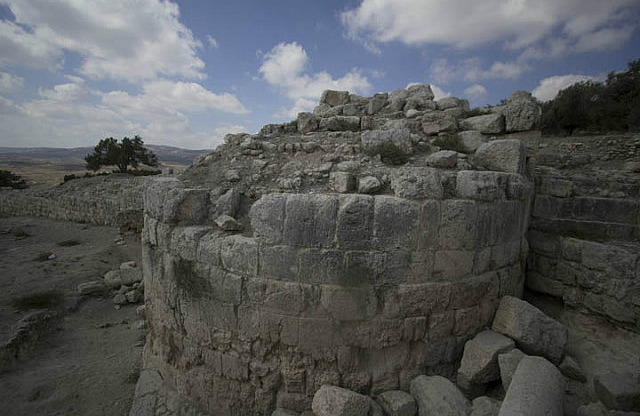 Defense Tower Along City Wall