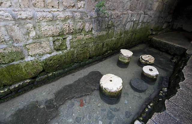 Exit of Hezekiah's Tunnel