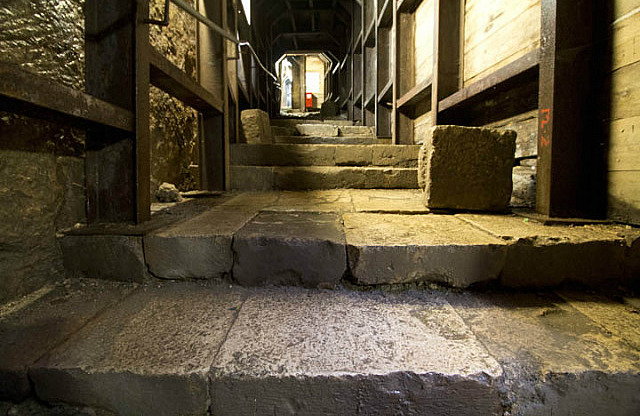 Steps Leading To Pool of Siloam