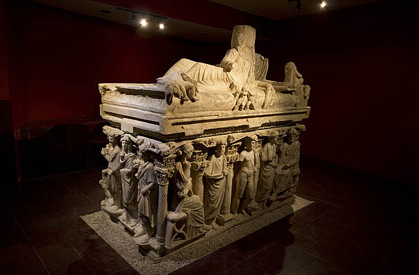 Ancient Sarcophagus From Antioch