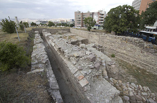 Roman Buildings Adjacent to Bath House