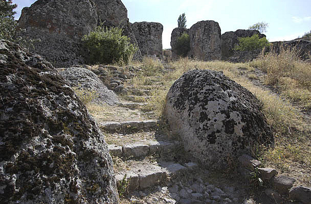 Stairway Leading Into the City