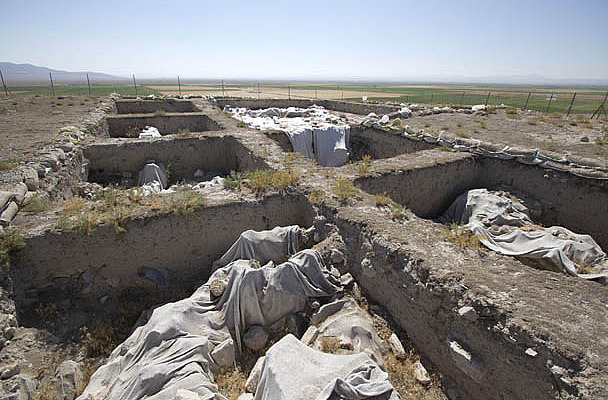 Terrace Style Buildings in City Center