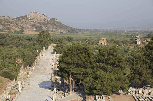 Acadian Street Leading Toward Harbor