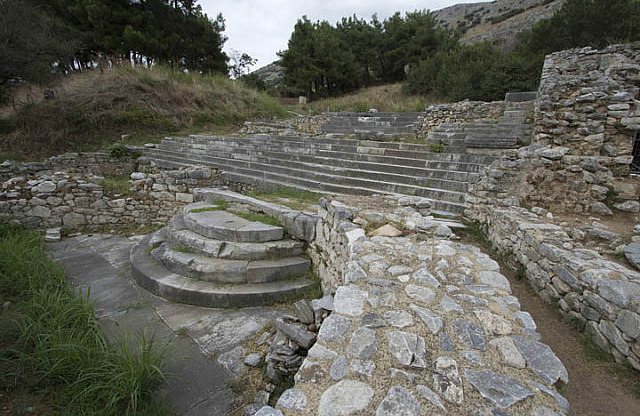Stairs Leading Toward Basilica A