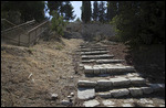 1st-Century Steps Beside Caiaphas House